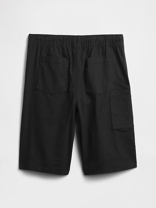 Image number 2 showing, Kids Pull-On Baggy Twill Shorts