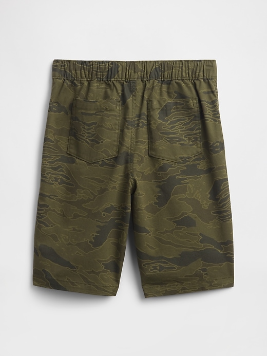 Image number 2 showing, Kids Pull-On Baggy Twill Shorts