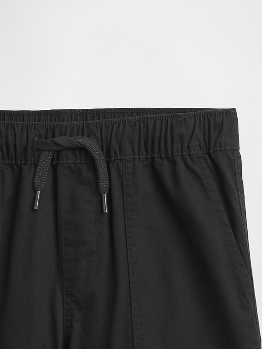Image number 3 showing, Kids Pull-On Baggy Twill Shorts