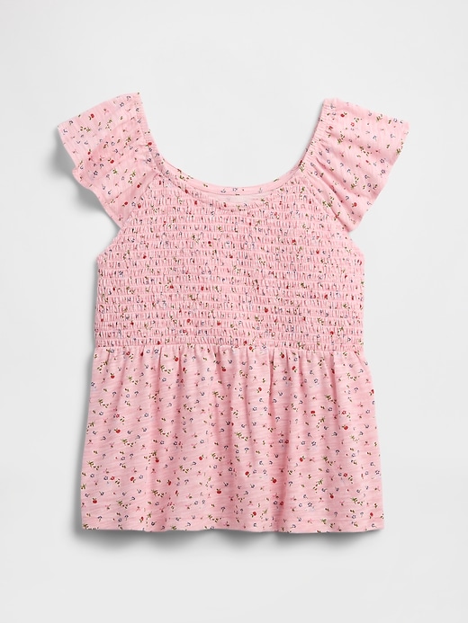Image number 1 showing, ForeverSoft Smocked Top