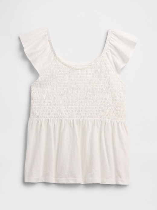 Image number 1 showing, ForeverSoft Smocked Top