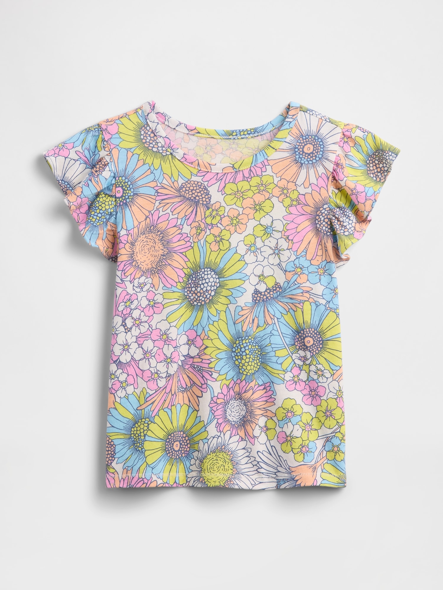 babyGap Flutter Sleeve T-Shirt - Multi