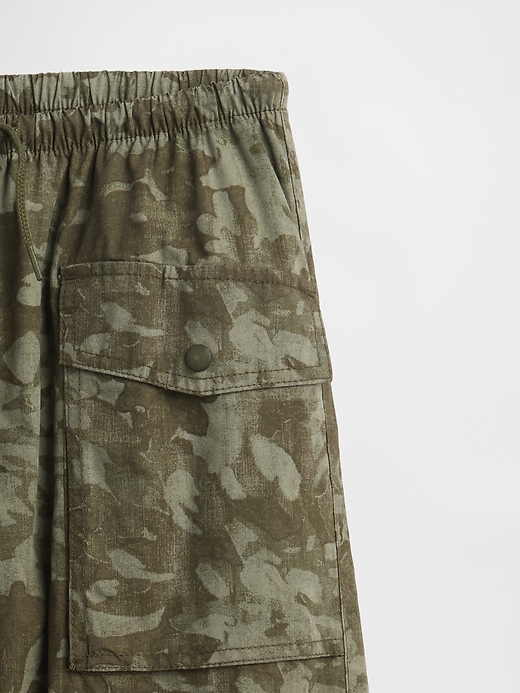 Image number 3 showing, Kids Parachute Cargo Pull-On Pants