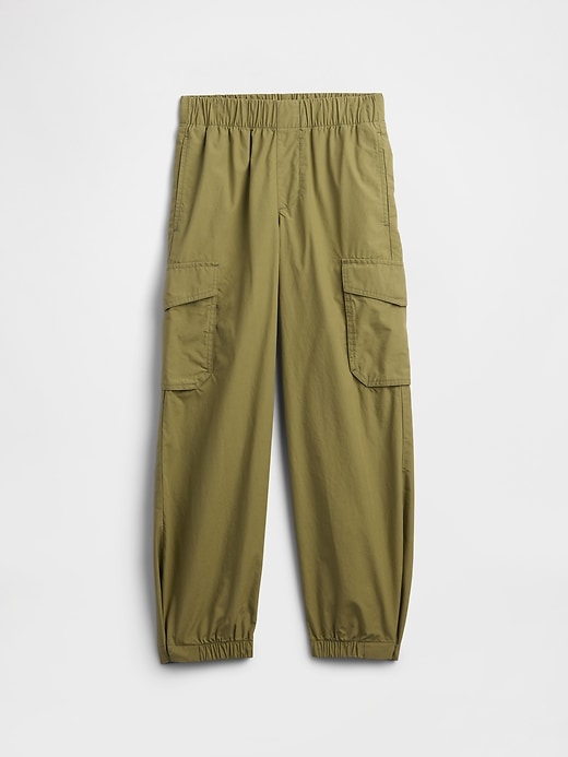 Image number 1 showing, Kids Pull-On Cargo Parachute Pants