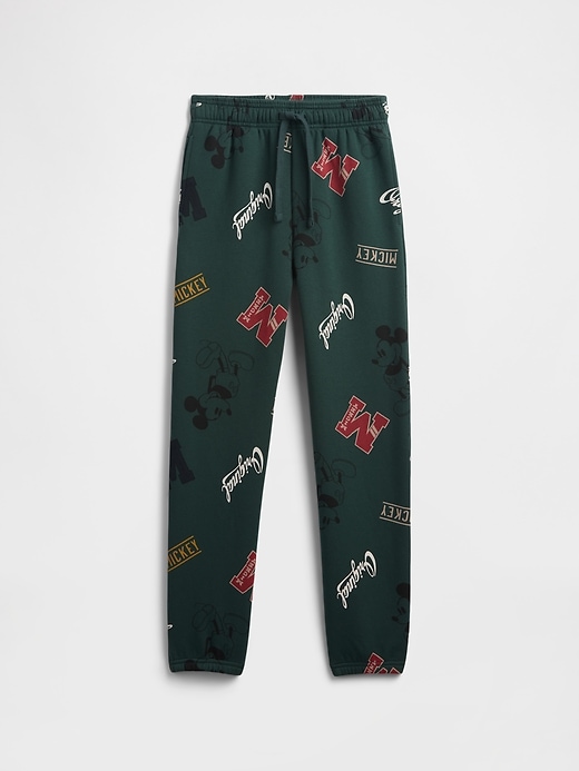 Image number 1 showing, GapKids &#215 Disney Mickey Mouse Relaxed Logo Joggers