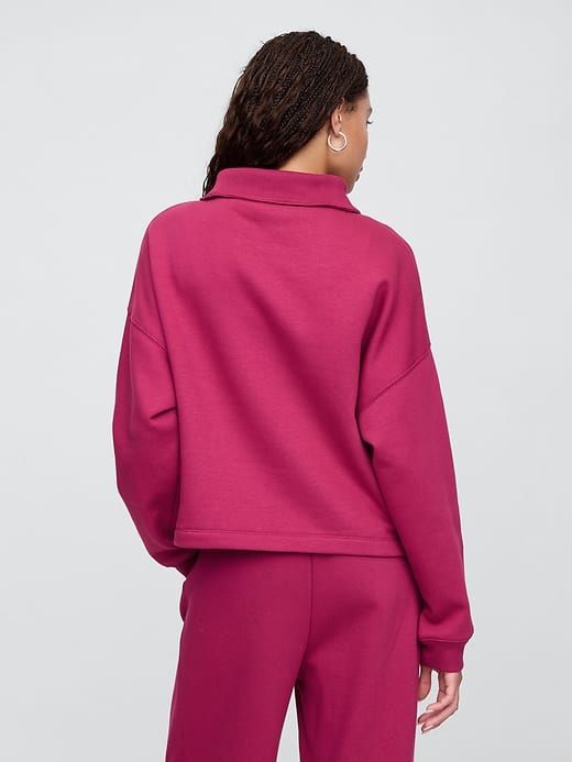 Image number 2 showing, Oversized Quarter-Zip Sweatshirt