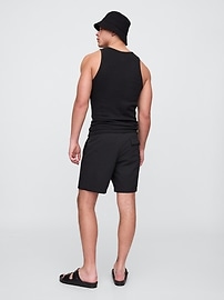 6" Relaxed Seersucker Swim Trunks