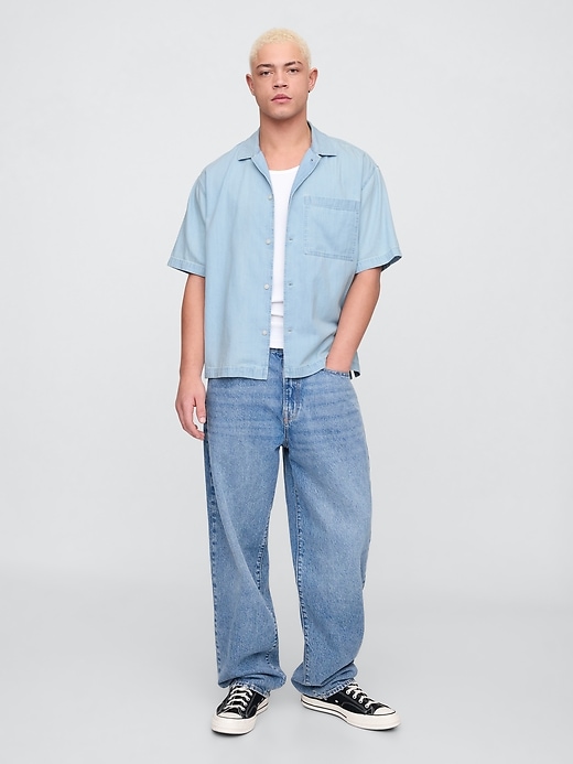 Image number 3 showing, Denim Vacay Shirt in Boxy Fit