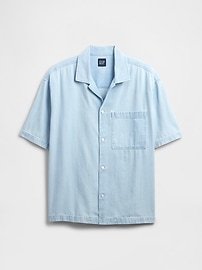 Denim Vacay Shirt in Boxy Fit