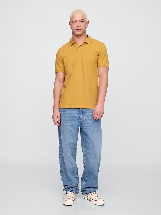 Image number 3 showing, Stretch Pique Polo Shirt