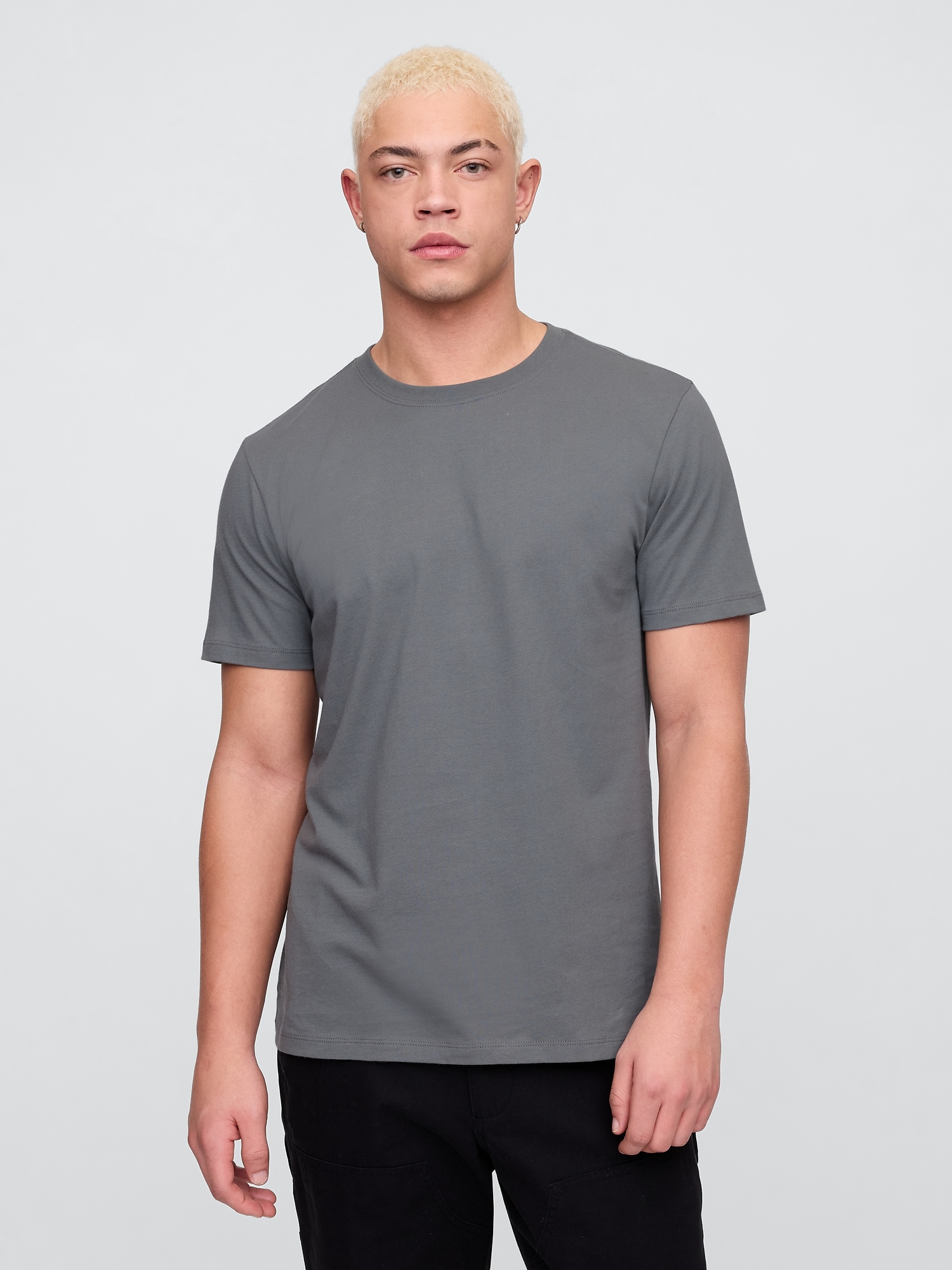 Everyday Soft Crewneck T-Shirt - Gray