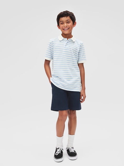 Image number 2 showing, Kids Relaxed Uniform Shorts