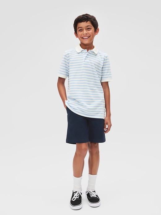 Kids Relaxed Uniform Shorts