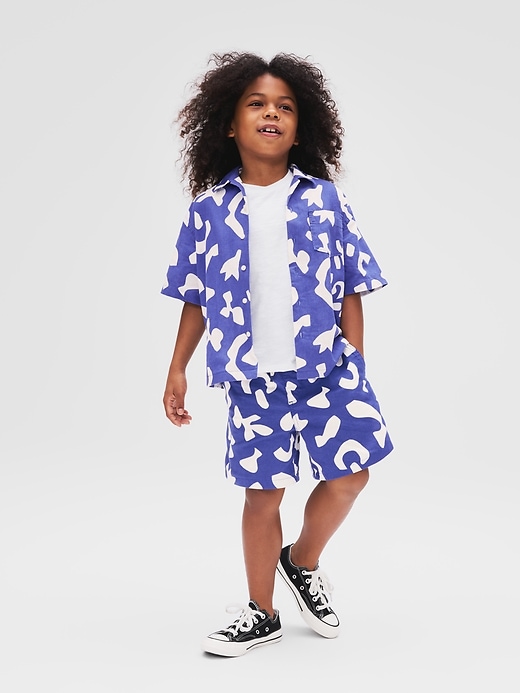Image number 2 showing, Kids Relaxed Pull-On Shorts