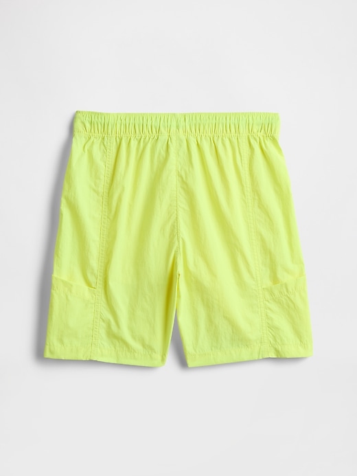Image number 3 showing, Kids Relaxed Pull-On Hybrid Cargo Shorts