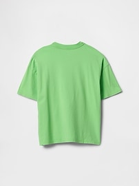 Kids Relaxed Washed Crewneck T-Shirt
