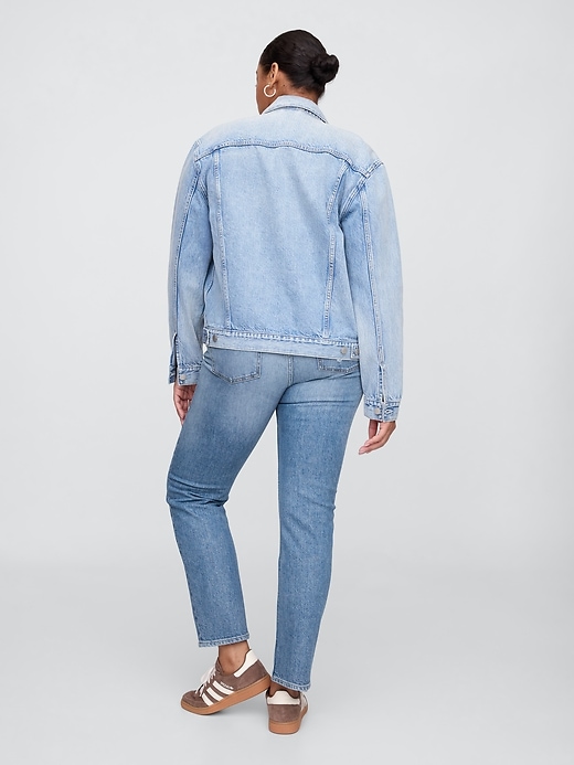 Image number 6 showing, High Rise Destructed '90s Original Straight Jeans