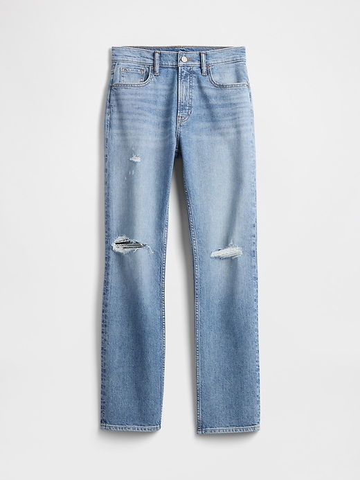 Image number 7 showing, High Rise Destructed '90s Original Straight Jeans