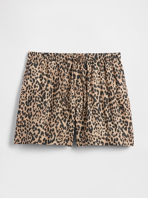 Image number 7 showing, 4" Mid Rise Pull-On Linen-Blend Shorts