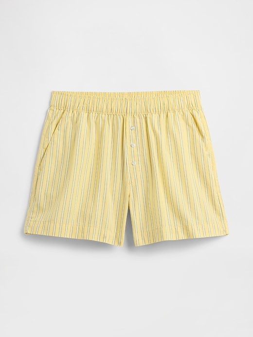 Image number 7 showing, Relaxed Pull-On Poplin Shorts