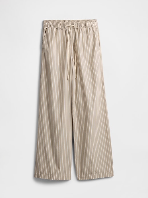 Image number 7 showing, Mid Rise Pull-On Wide-Leg Pants
