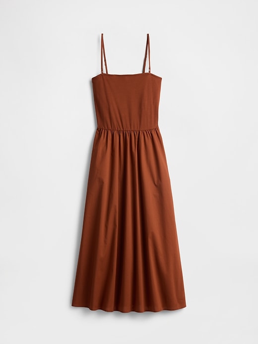 Image number 6 showing, Poplin Midi Dress