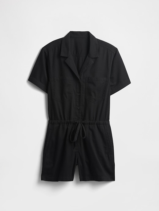 Image number 6 showing, Relaxed Twill Utility Romper