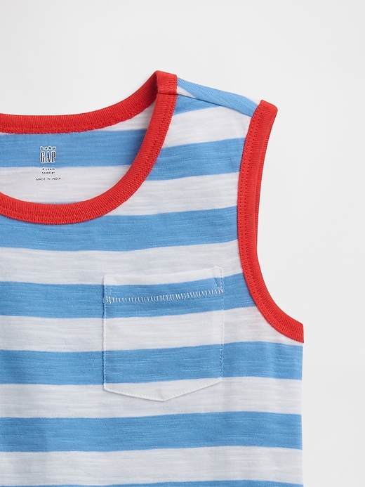 Image number 3 showing, babyGap Stripe Pocket Tank Top