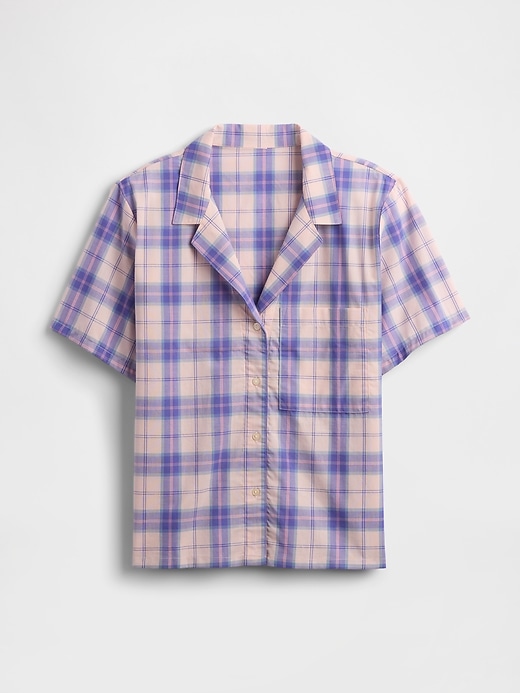 Image number 4 showing, Poplin PJ Shirt