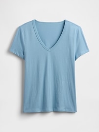 日本全国送料無料商品 特集 T-Shirt V-Neck Stripe Favorite | Factory Gap トップス
