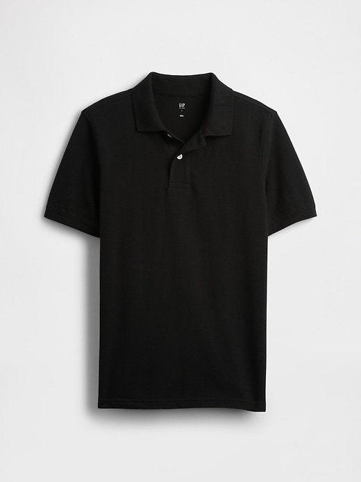 Image number 1 showing, Kids Pique Polo Shirt