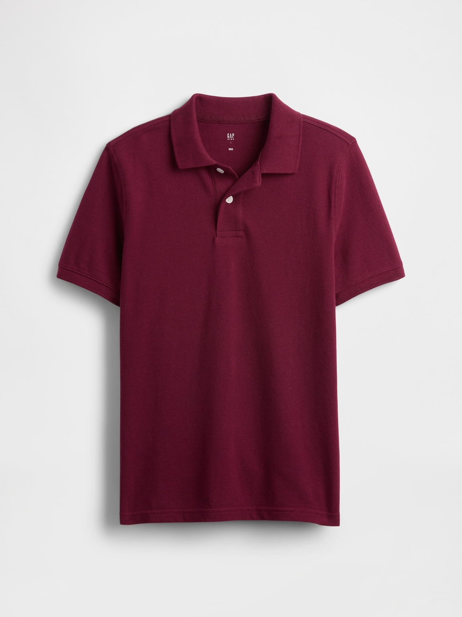 Kids Pique Polo Shirt