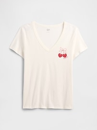 Favorite V-Neck Graphic T-Shirt