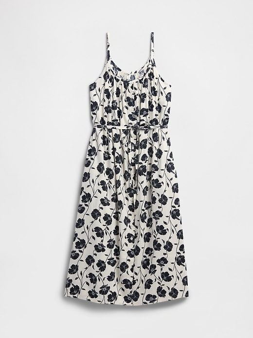 Image number 6 showing, Tie-Waist Scoopneck Maxi Dress