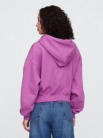Oversized Gap Graphic Zip Hoodie