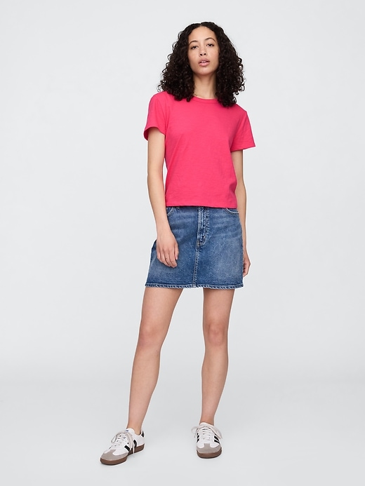 Image number 3 showing, ForeverSoft Shrunken Crewneck T-Shirt