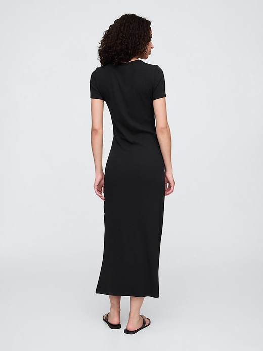 Image number 2 showing, Ribbed Maxi Dress