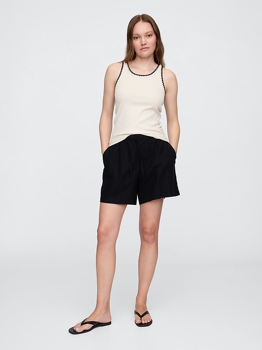 Image number 3 showing, Ribbed Scoopneck Tank Top