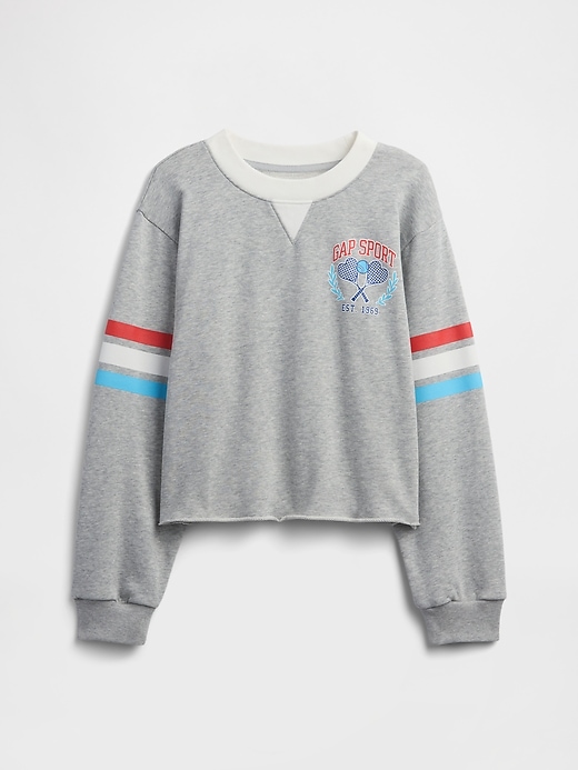 Image number 1 showing, Kids Relaxed French Terry Graphic Sweatshirt