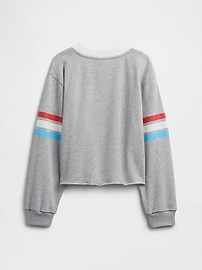 Kids Relaxed French Terry Graphic Sweatshirt