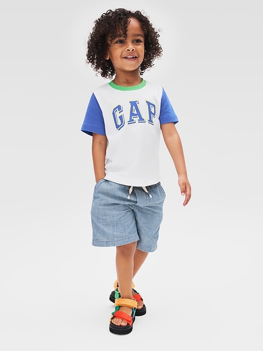 Image number 2 showing, babyGap Logo Colorblock T-Shirt