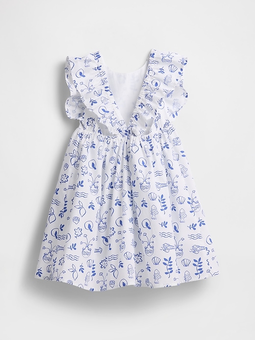 Image number 3 showing, babyGap Poplin Ruffle Dress
