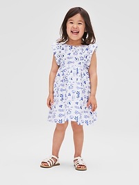 babyGap Poplin Ruffle Dress