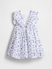 babyGap Poplin Ruffle Dress