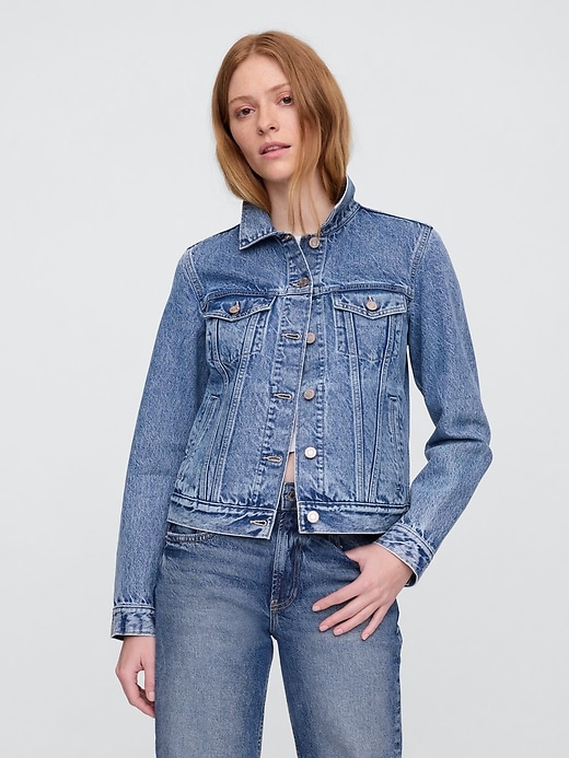 Image number 2 showing, Gap &#215 Disney Minnie Mouse Icon Denim Jacket