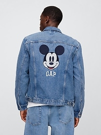 Gap × Disney Mickey Mouse Icon Denim Jacket | Gap Factory