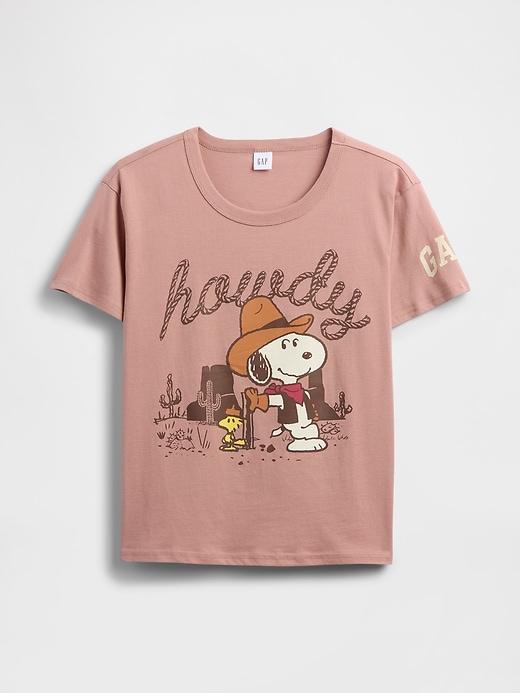 Image number 5 showing, Peanuts Shrunken Graphic T-Shirt