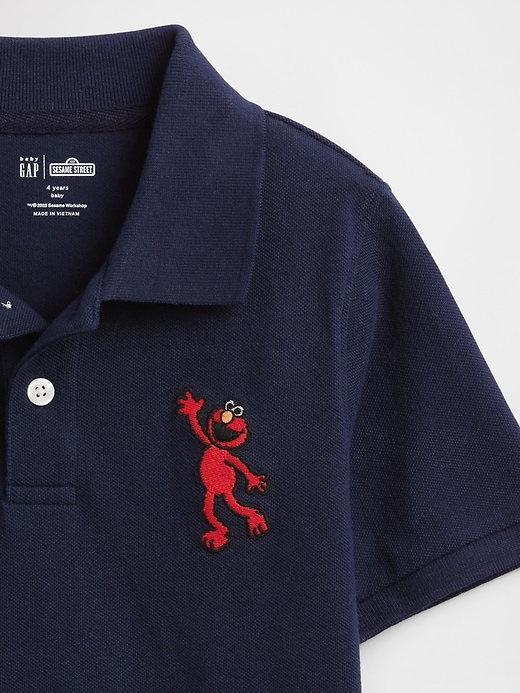 Image number 3 showing, babyGap &#124 Sesame Street Pique Polo Shirt