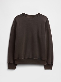 Kids Vintage Soft Relaxed Crewneck Sweatshirt