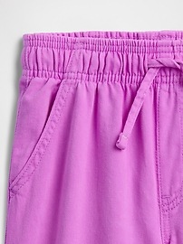 Kids High Rise Sweatpant Wide-Leg Pull-On Jeans